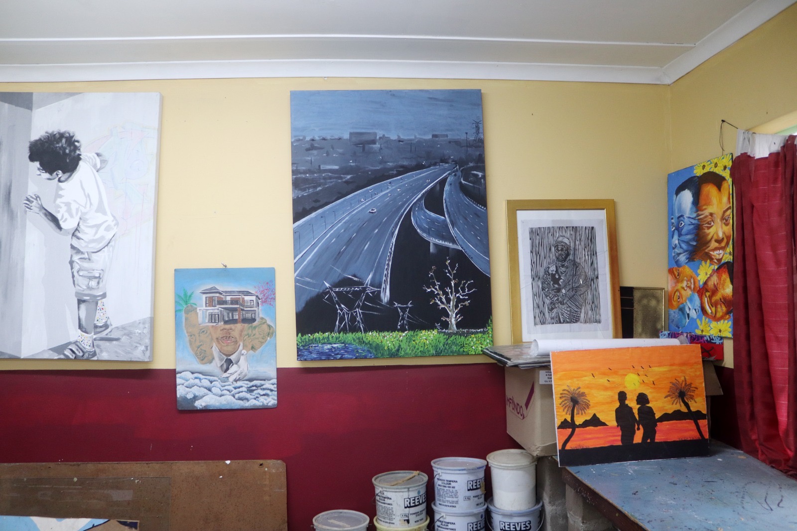 The art classroom